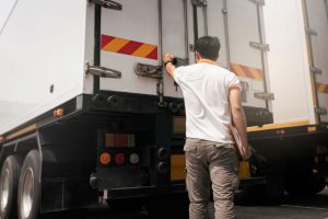 Tarjeta de transporte para camiones pesados