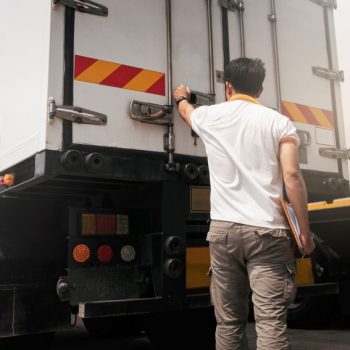 Tarjeta de transporte para camiones pesados