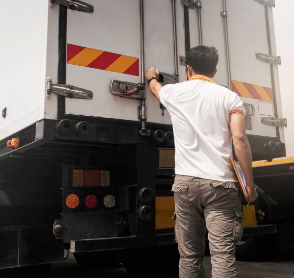 Tarjeta de transporte para camiones pesados